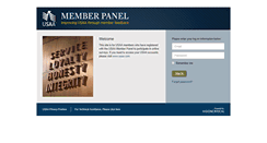 Desktop Screenshot of memberpanel.usaa.com